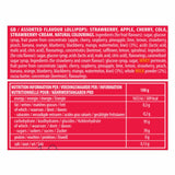Sucettes Chupa Chups aux saveurs assorties 1.44kg - Produit britannique