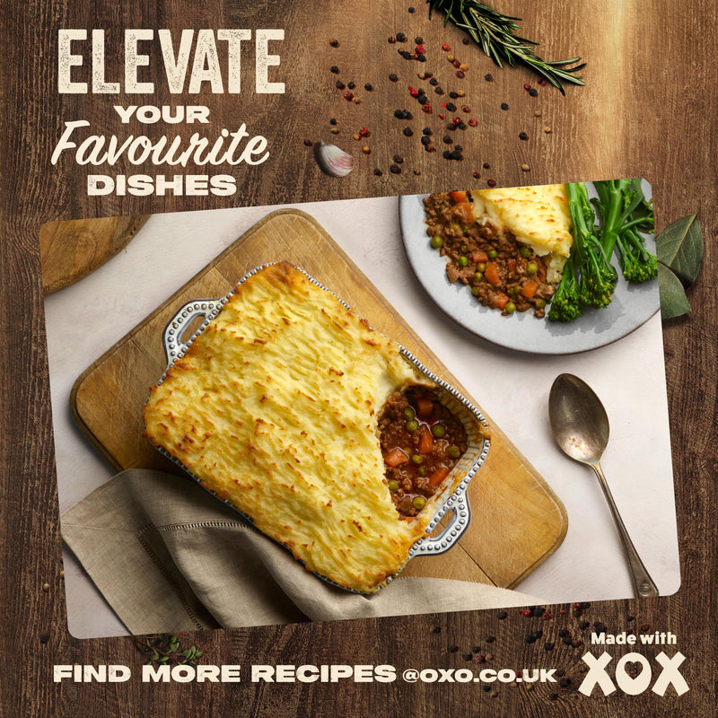 OXO Beef Stock Signature Rich 500ml, imported from the UK