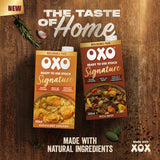 OXO Beef Stock Signature Rich 500ml, imported from the UK