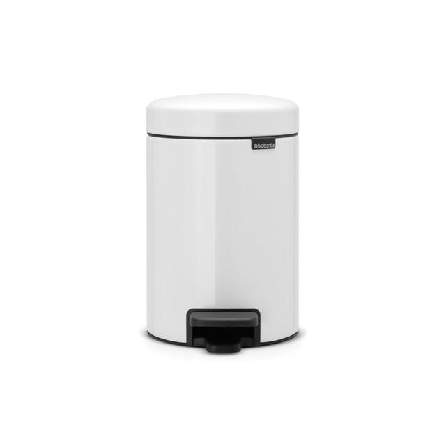 Brabantia Pedal Bin White 3L GOODS M&S   