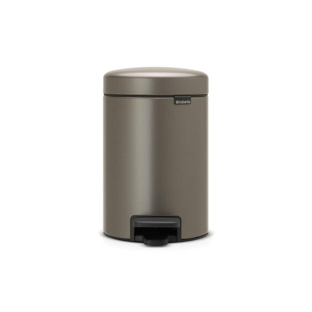 Brabantia Pedal Bin Platinum 3L GOODS M&S   