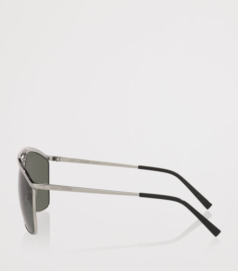 Saint Laurent SL820 Victoire pilot sunglasses, UK version