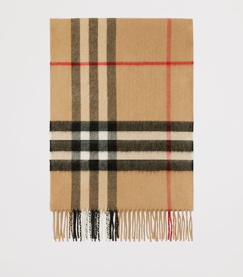 Burberry cashmere check scarf 168cm x 30cm - British product