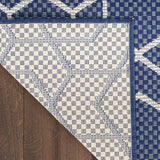 Nourison Horizon Geometric Navy rug 183x274 cm, UK version