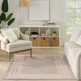 Nourison Horizon grey indoor outdoor rug, imported from the UK