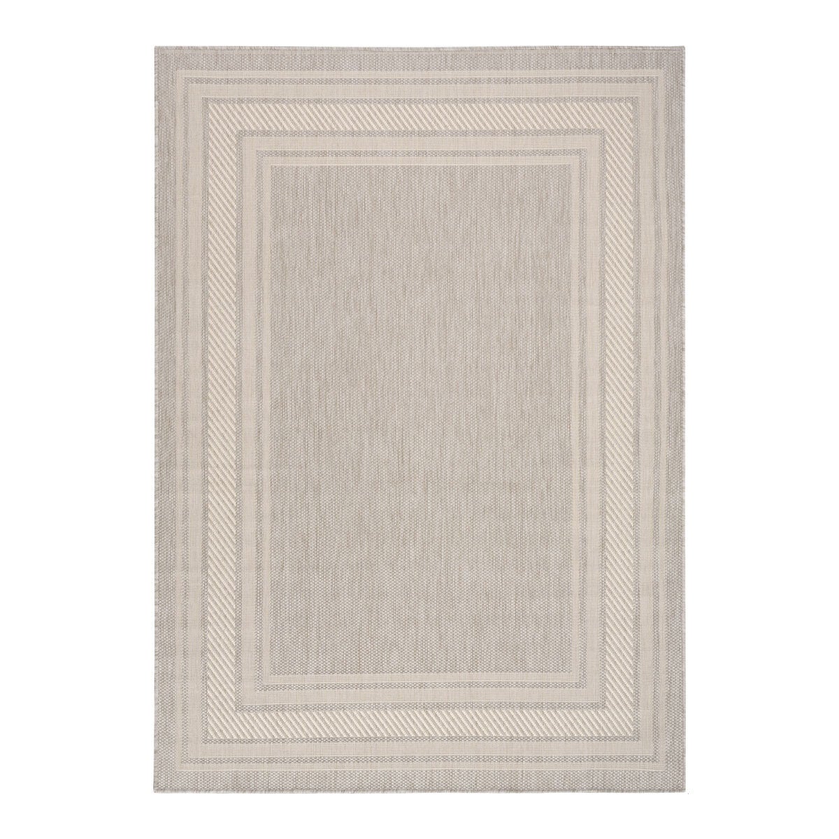 Nourison Horizon grey indoor outdoor rug, imported from the UK