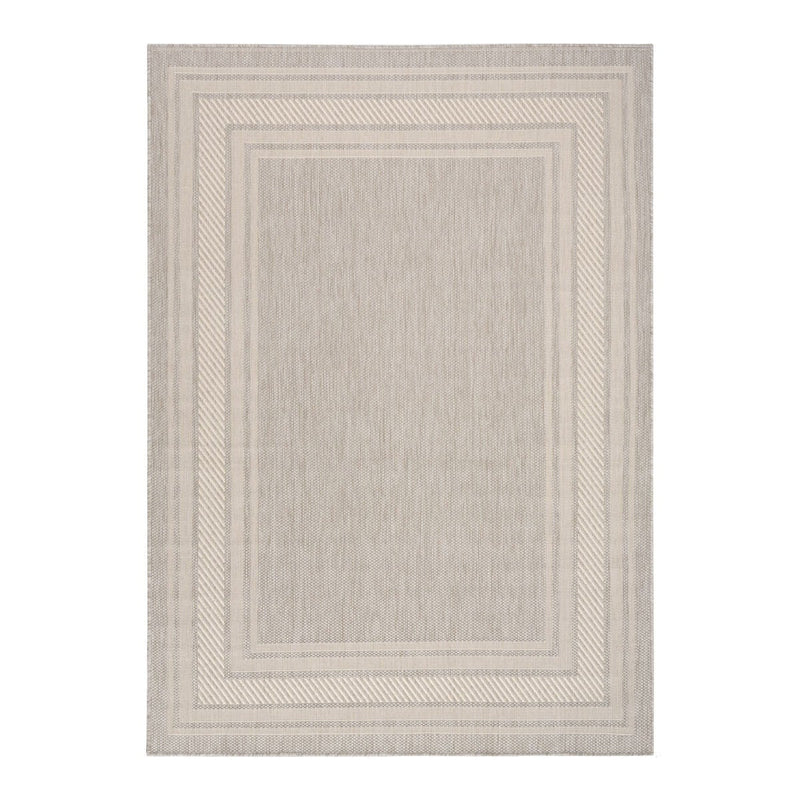 Nourison Horizon grey indoor outdoor rug, imported from the UK