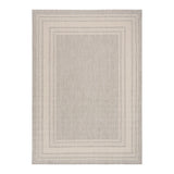 Nourison Horizon grey indoor outdoor rug, imported from the UK