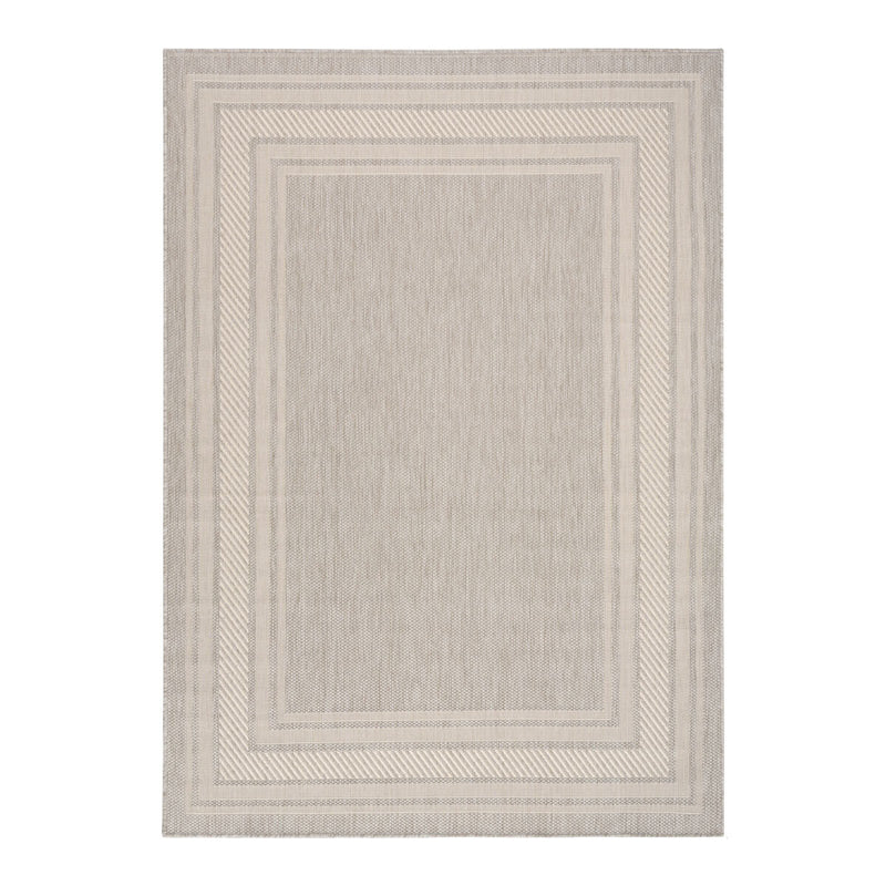 Nourison Horizon grey indoor outdoor rug, imported from the UK