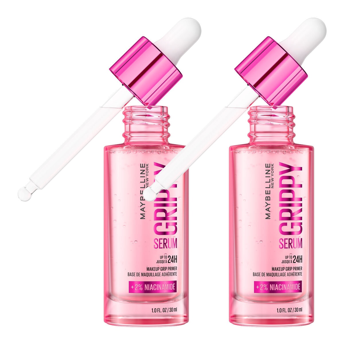 Maybelline Grippy Serum Primer 2x30ml makeup grip (British brand)