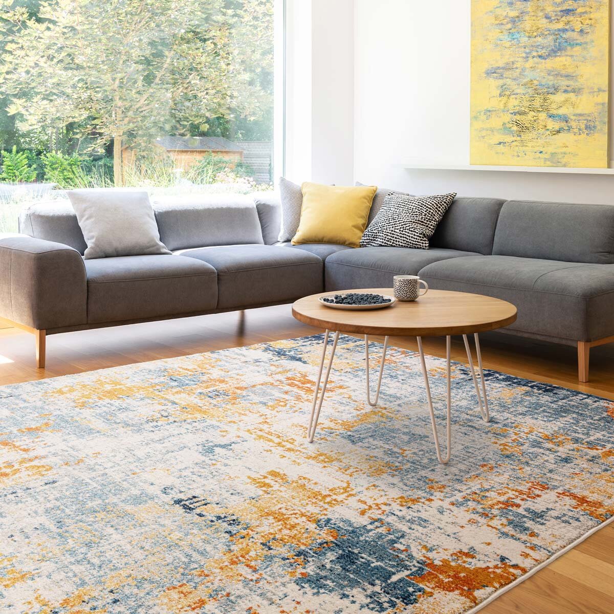 Asiatic Nova Illusion Ochre rug 200x290 cm - British product