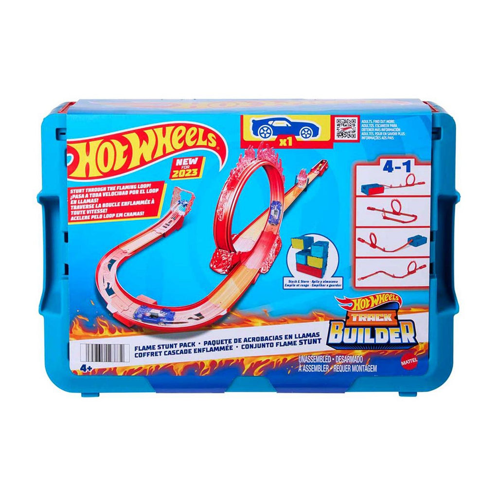 Hot Wheels Track Builder Flame Stunt Pack