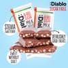 Diablo milk chocolate bar no added sugar 75g, UK version