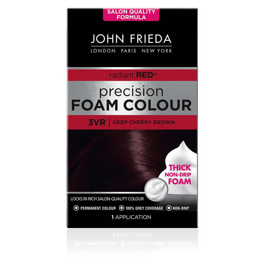 John Frieda Precision Foam Colour 3VR Deep Cherry Brown 130ml