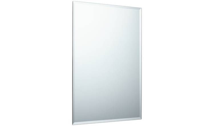 Argos Home wall mirror frameless 45x30cm, UK version