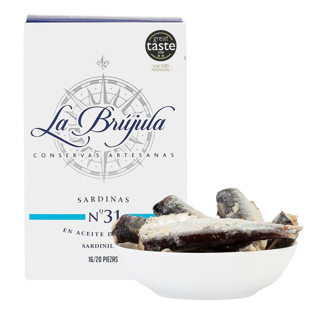 Brindisa La Br\u00fajula Galician Small Sardines \Sardinillas\    118g GOODS M&S   