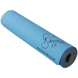Davina McCall yoga mat blue 6mm (British brand)