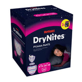 Huggies DryNites pyjama pants girls 8-13 26 pack - British product