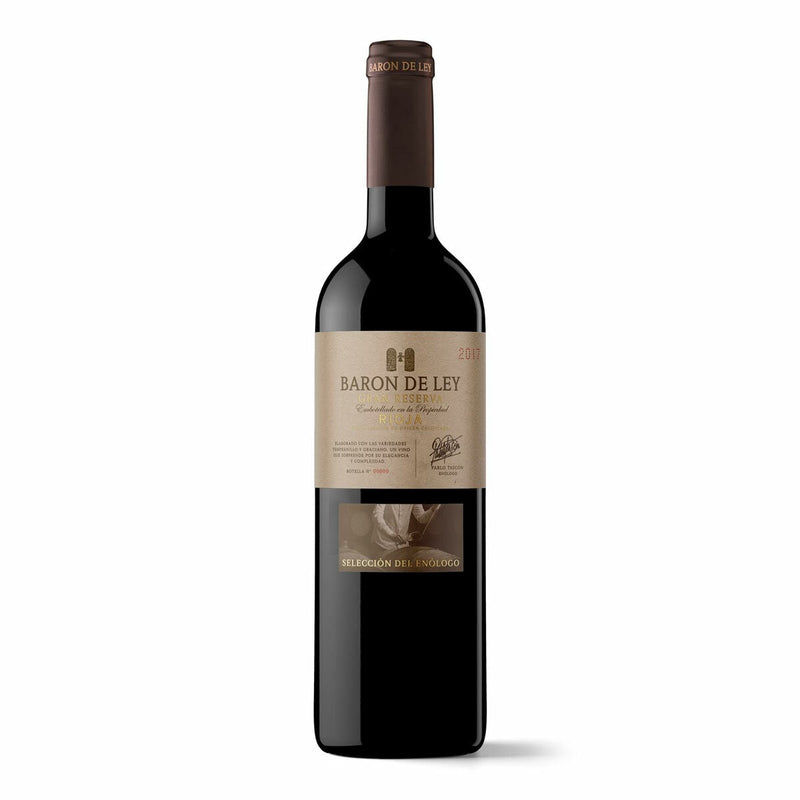 Barón de Ley Gran Reserva Red Wine 75cl, imported from the UK