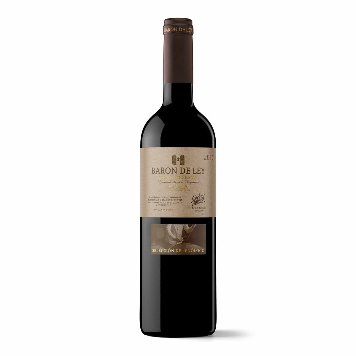 Barón de Ley Gran Reserva Red Wine 75cl, imported from the UK