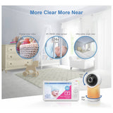 VTech HD smart baby monitor with pan tilt zoom, imported from the UK