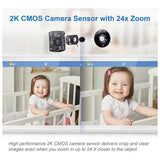 VTech HD smart baby monitor with pan tilt zoom, imported from the UK