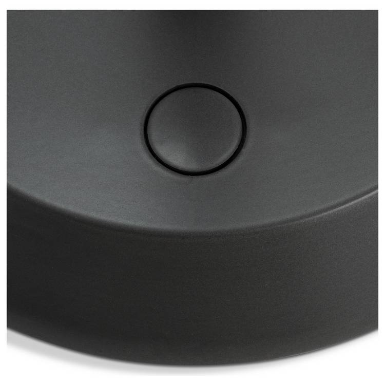 Habitat Compass table lamp black H51 D29cm (British brand)