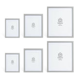 Habitat grey wooden picture frames mixed sizes, UK version