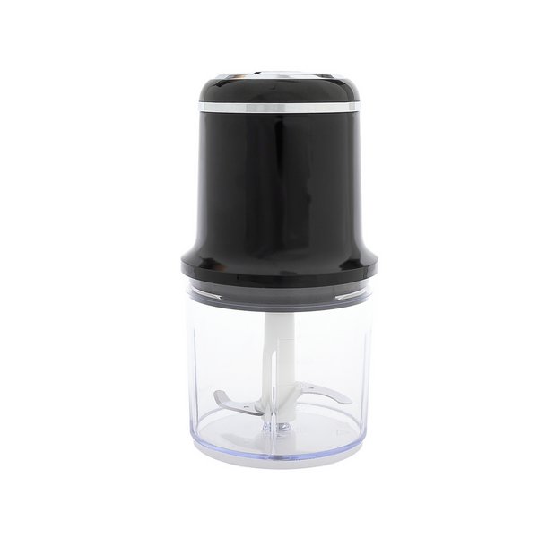 Cookworks black mini chopper 200W 500ml, UK version