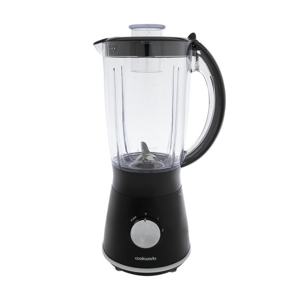 Cookworks 1.5L jug blender black, UK version