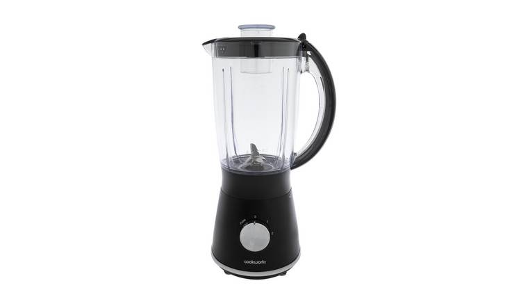 Cookworks 1.5L jug blender black, UK version