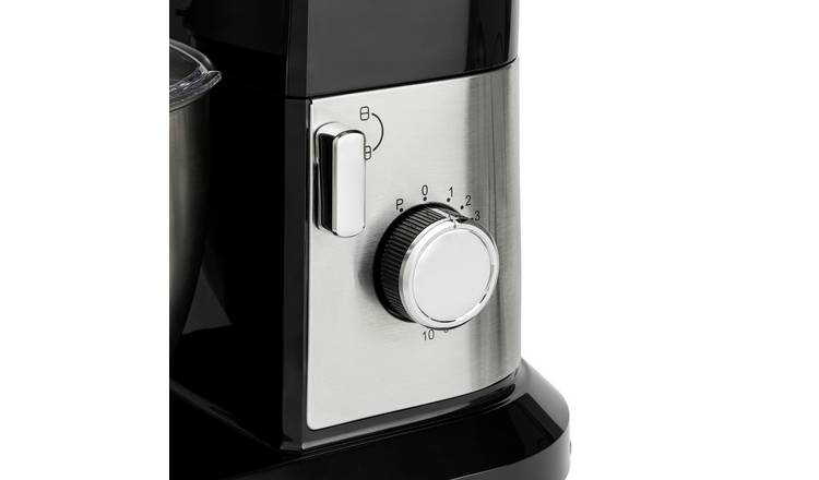 Cookworks black stand mixer with 5L bowl, imported from the UK