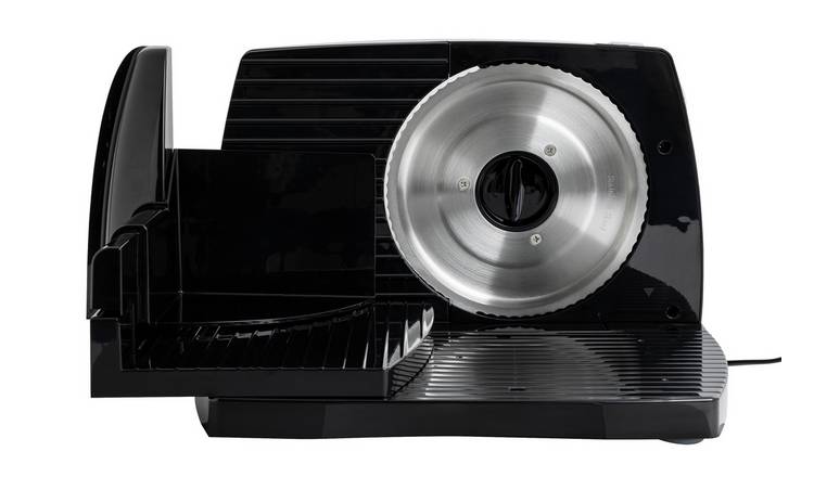 Cookworks Food Slicer with stainless steel blade and adjustable thickness, imported from the UK