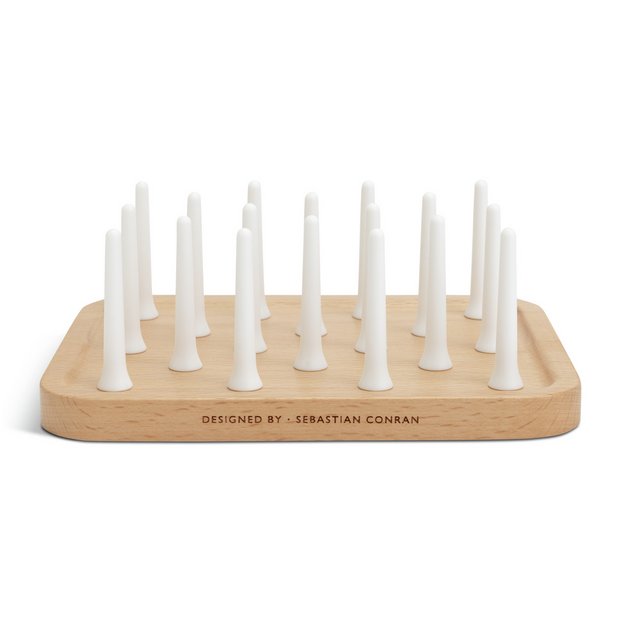 Sebastian Conran beech wood toast rack, UK version