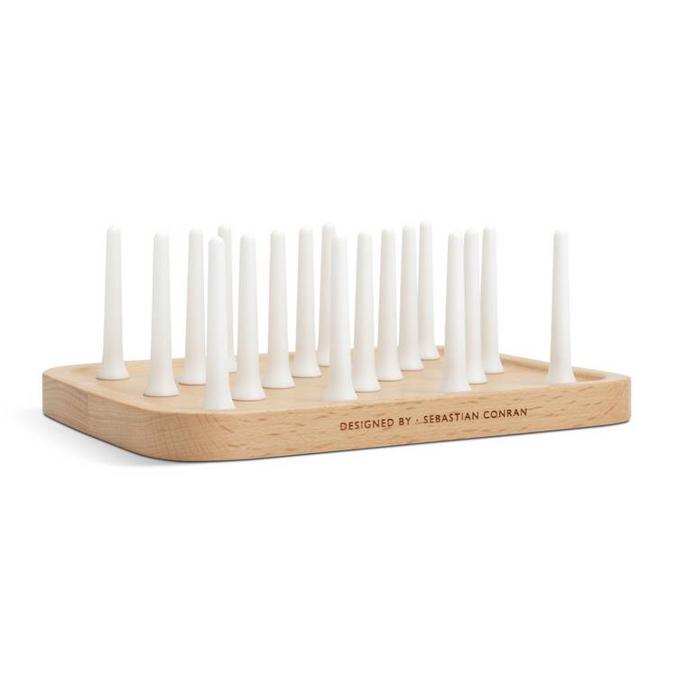 Sebastian Conran beech wood toast rack, UK version