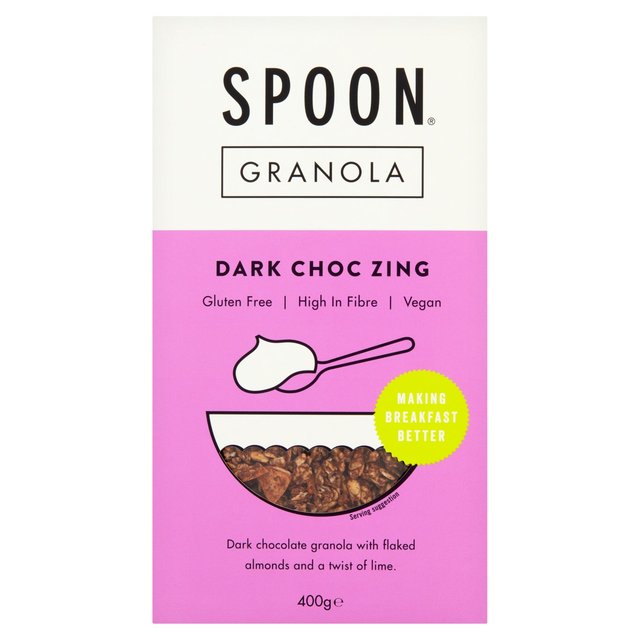 Spoon Cereals Dark Chocolate Granola   400g