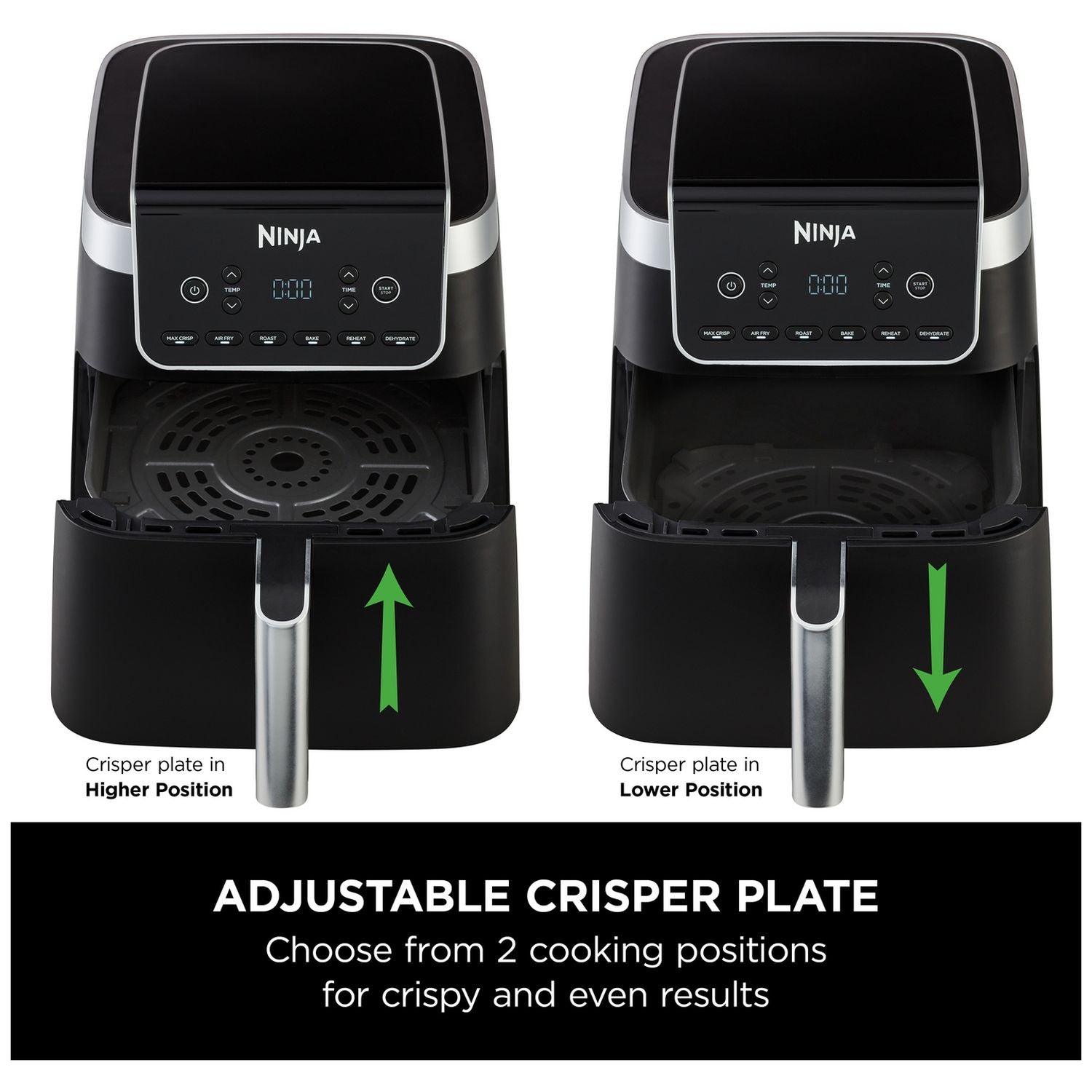Ninja MAX PRO Air Fryer 6.2L, imported from the UK