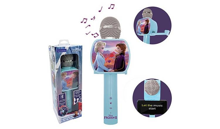 Frozen II Karaoke Microphone with Bluetooth GOODS Argos