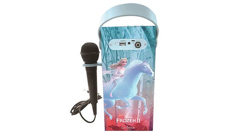 Frozen II Portable Bluetooth Karaoke Machine GOODS Argos