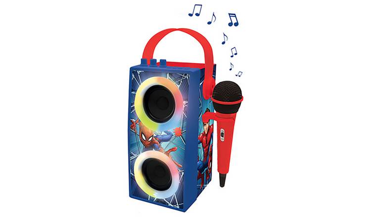 SpiderMan Portable Bluetooth Karaoke Machine GOODS Argos