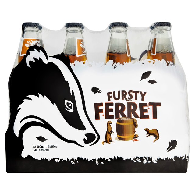 Badger Fursty Ferret   8 x 500ml GOODS M&S   