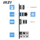 MSI B760 Gaming Plus WiFi motherboard ATX (British brand)