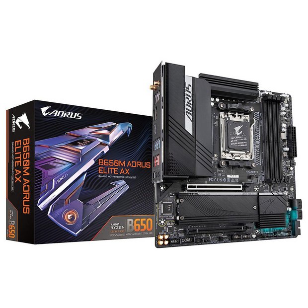 Aorus motherboard B650M Elite AX micro ATX (British brand)