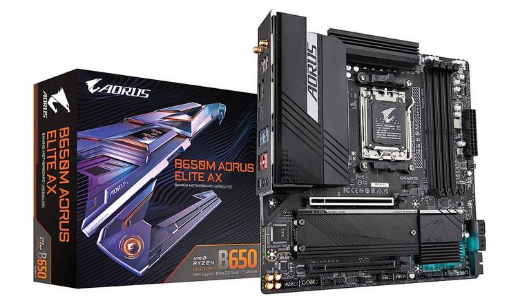 Aorus motherboard B650M Elite AX micro ATX (British brand)
