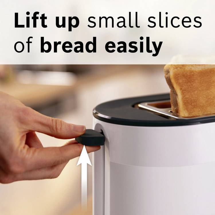 Bosch MyMoment toaster white, UK version