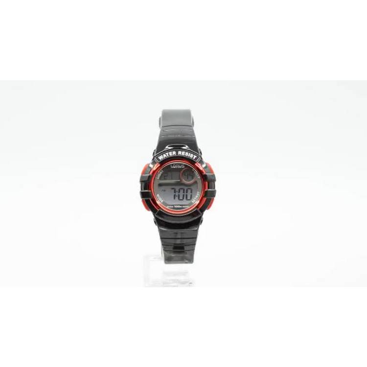 Lorus Kids Black Digital Watch (British brand)