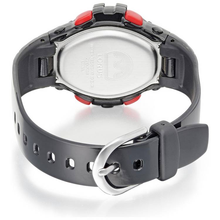 Lorus Kids Black Digital Watch (British brand)