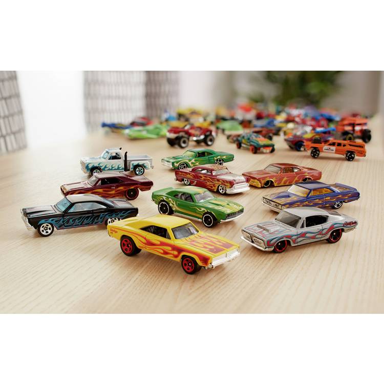Hot Wheels car assortment 8-pack, imported from the UK