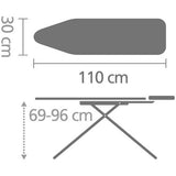 Brabantia ironing board denim blue 110x30cm, UK version