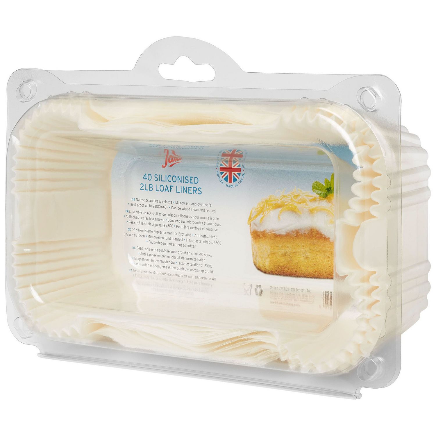 Tala siliconized loaf liners set of 40 - British product